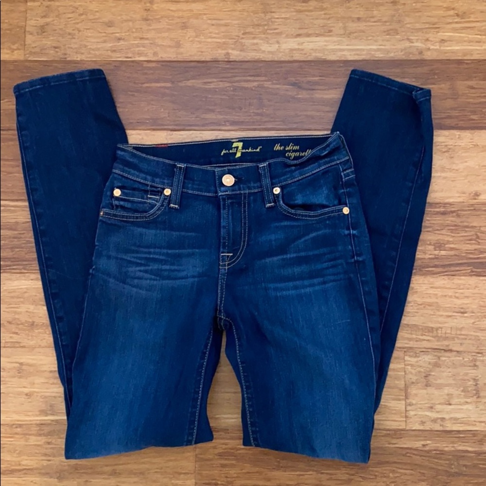 💠 7 F.A.M. Slim Cig Jean